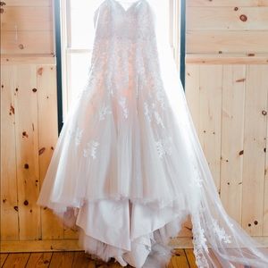 McKenzie lace wedding gown